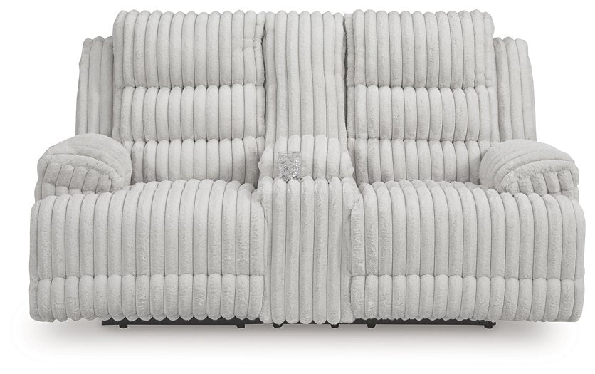 Ashley Furniture Rhine Falls Reclining Loveseat - Thumbnail 4