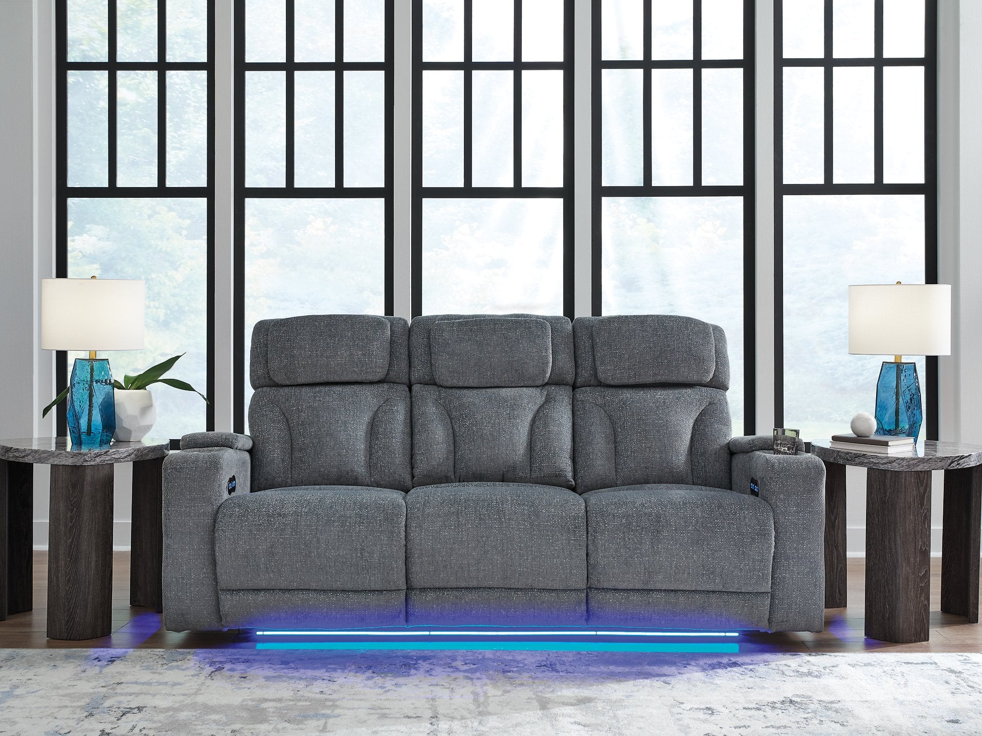 Ashley Furniture Studio Cave Reclining Sofa - Thumbnail 3