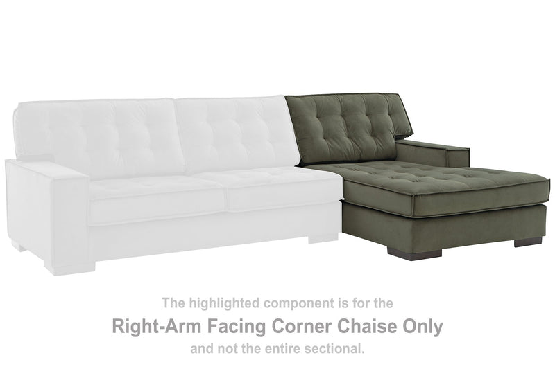 Caspian-Town Sectional with Chaise