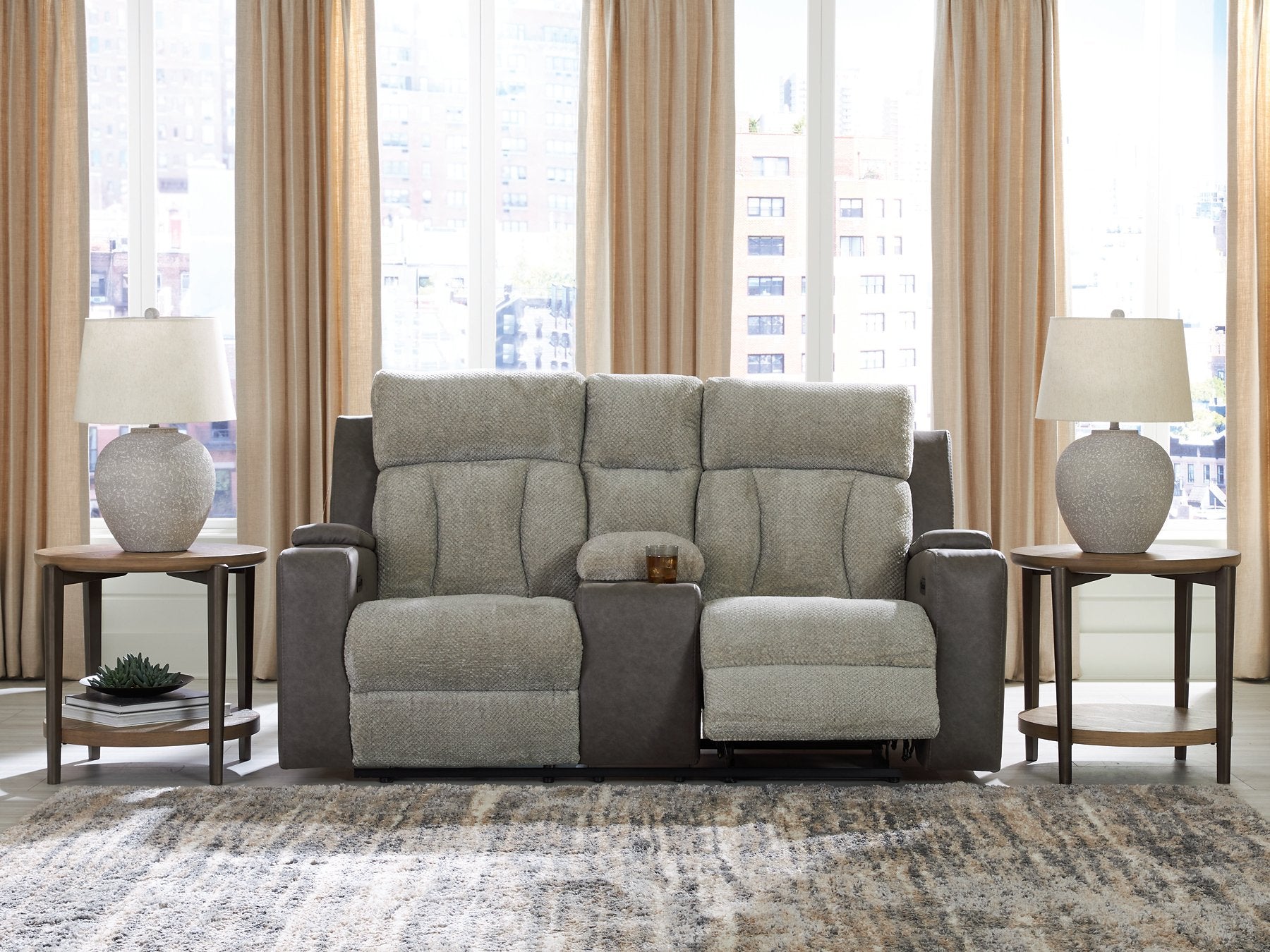 Ashley Furniture WhipLash Reclining Loveseat - Thumbnail 3