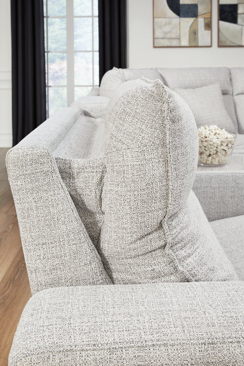 Modmax II Power Reclining Sectional with Audio Consoles