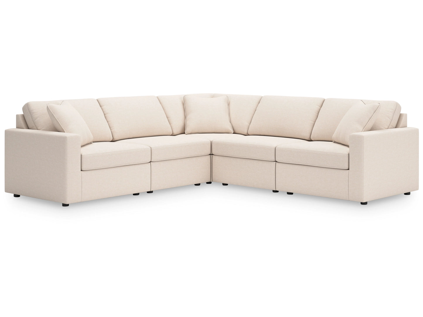 Ashley Modmax 5-Piece Performance Fabric Modular Sectional