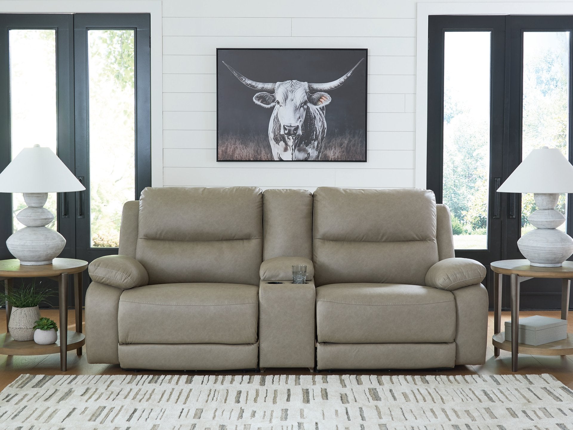 Ashley Furniture Narwhal Place Reclining Loveseat - Thumbnail 4