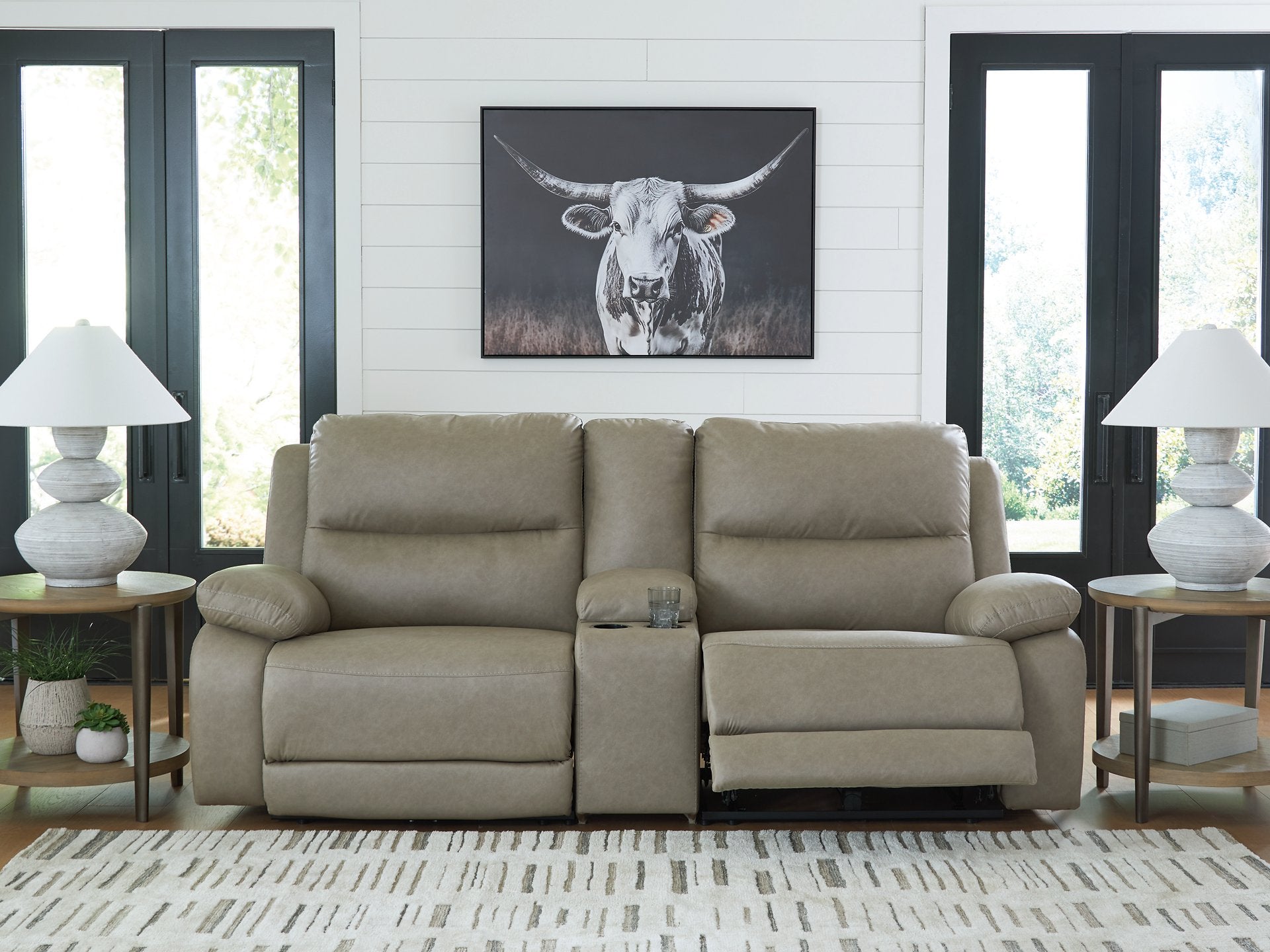 Ashley Furniture Narwhal Place Reclining Loveseat - Thumbnail 5