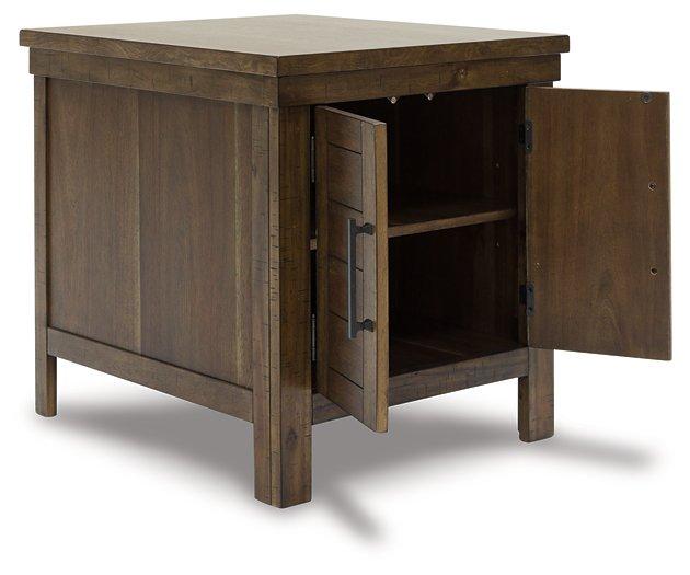 Ashley Furniture Moriville End Table - Thumbnail 3