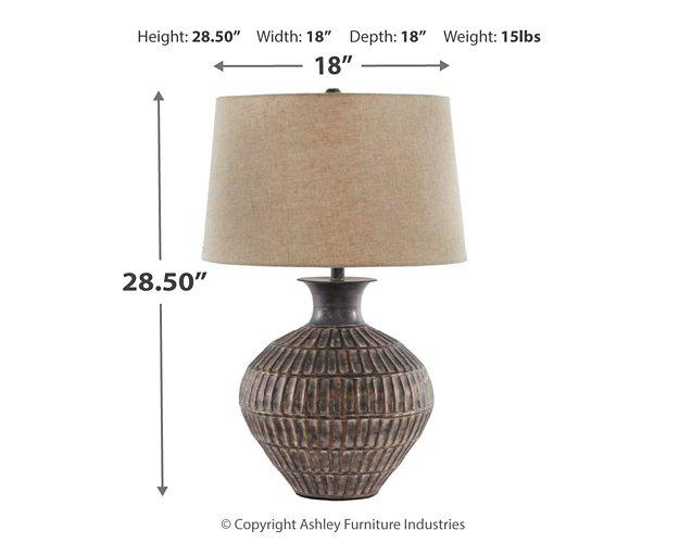 Magan Table Lamp - Thumbnail 4
