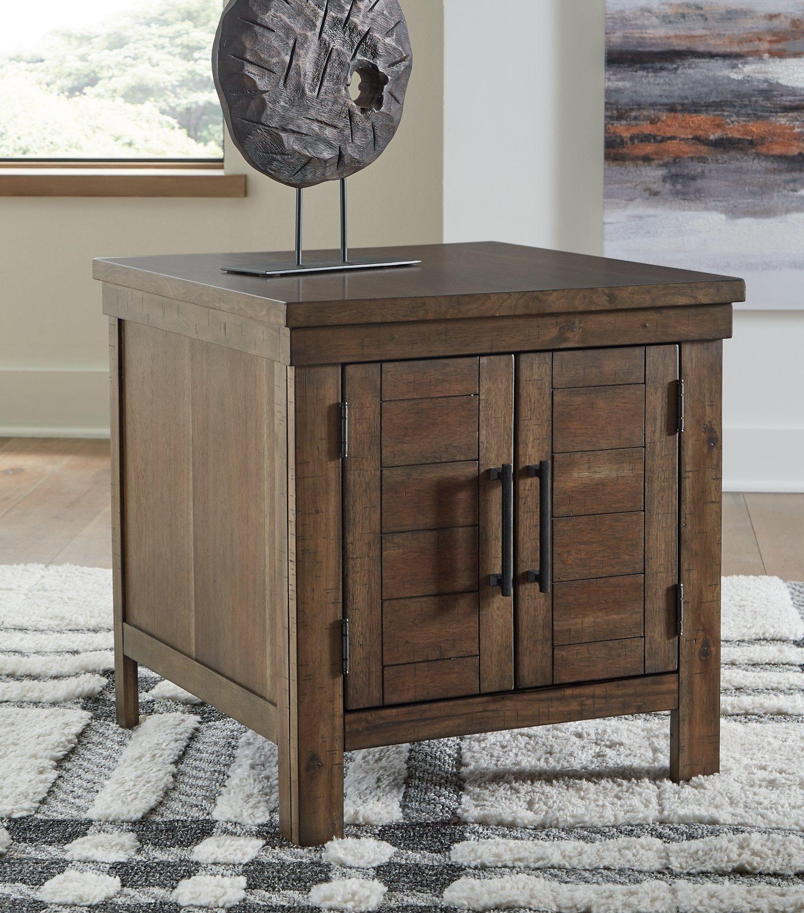 Ashley Furniture Moriville End Table - Thumbnail 2