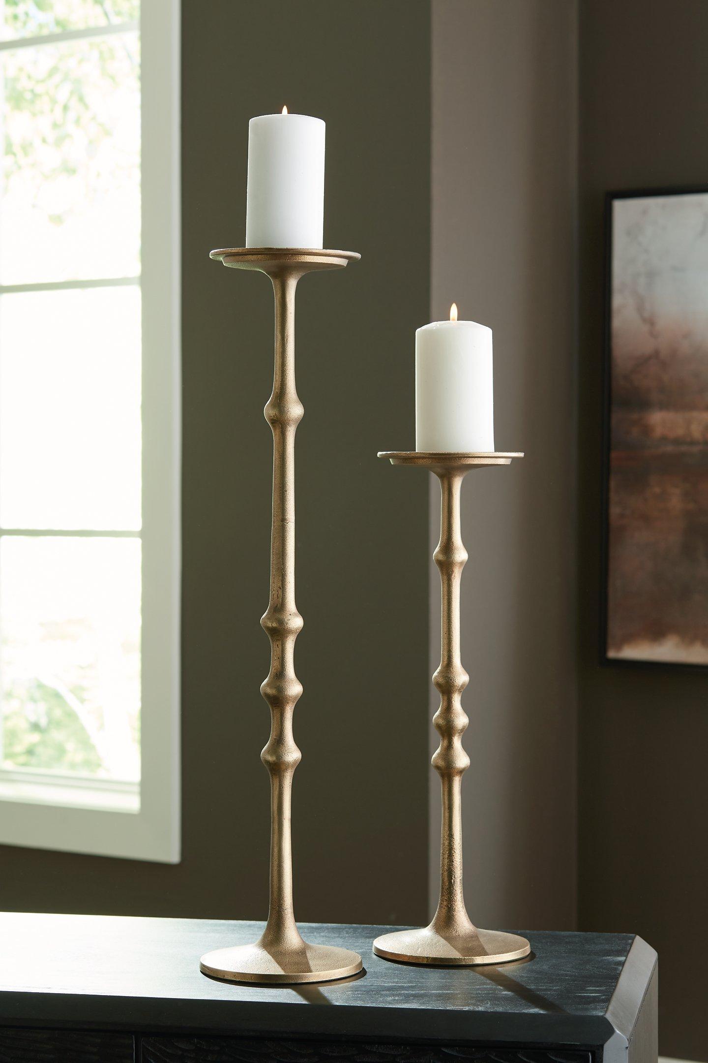 Larwick Candle Holder (Set of 2) - Thumbnail 2