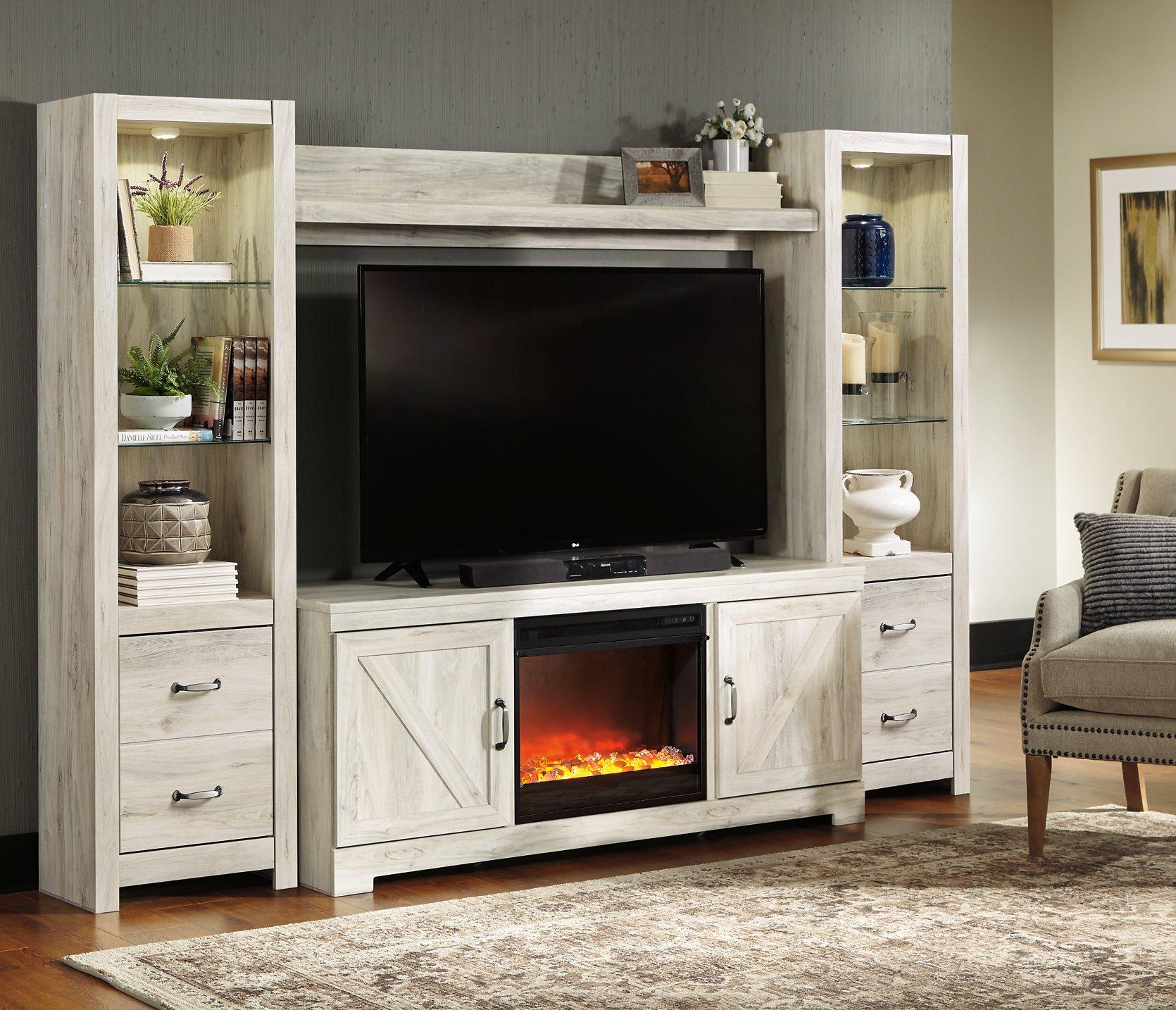 Bellaby 4-Piece Entertainment Center with Fireplace - Thumbnail 3