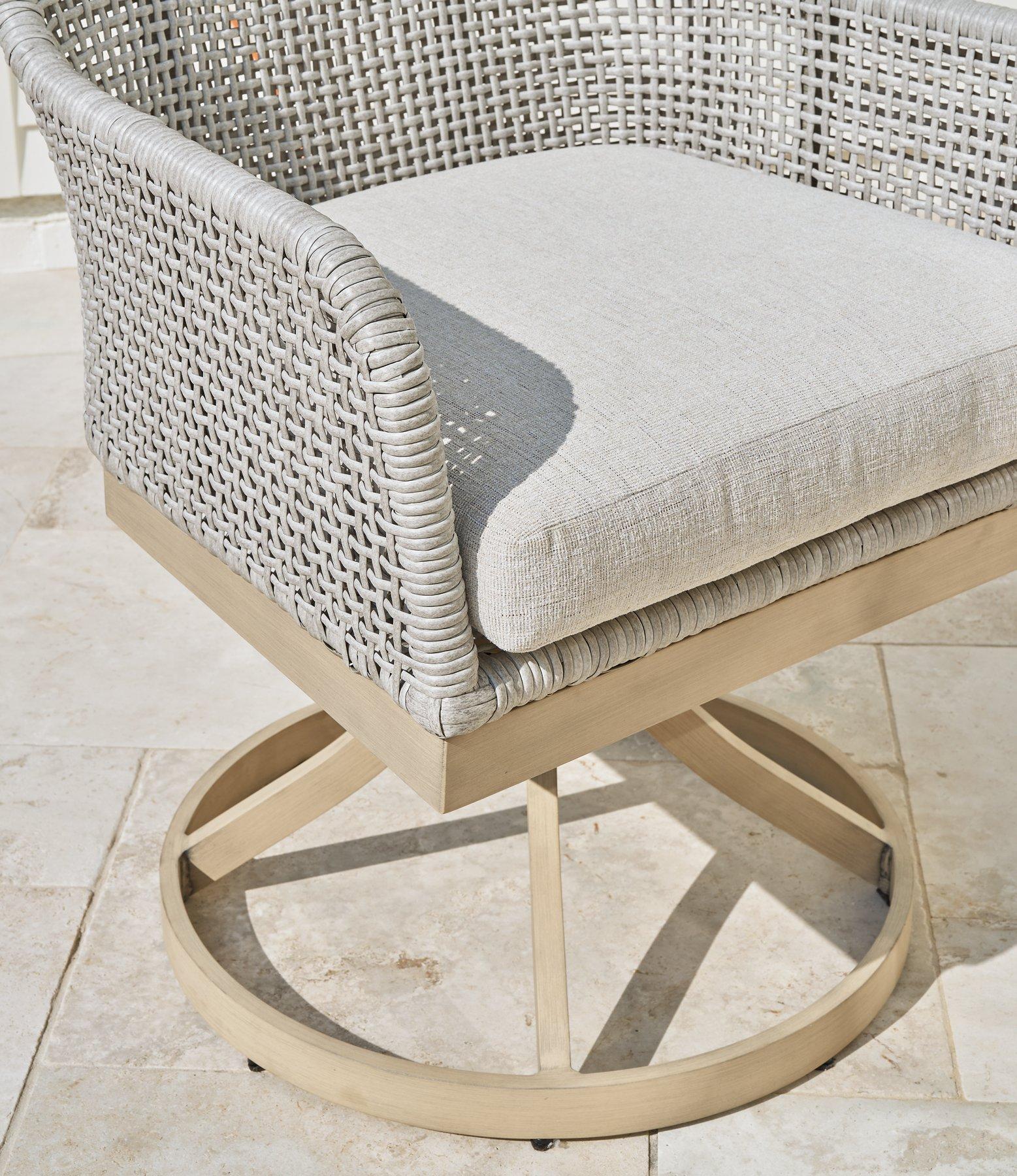 Ashley Furniture Seton Creek Outdoor Dining Arm Chair - Thumbnail 4