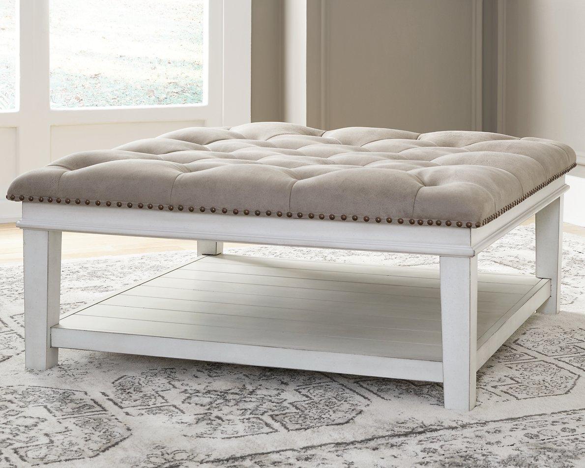 Kanwyn Upholstered Ottoman Coffee Table - Thumbnail 3