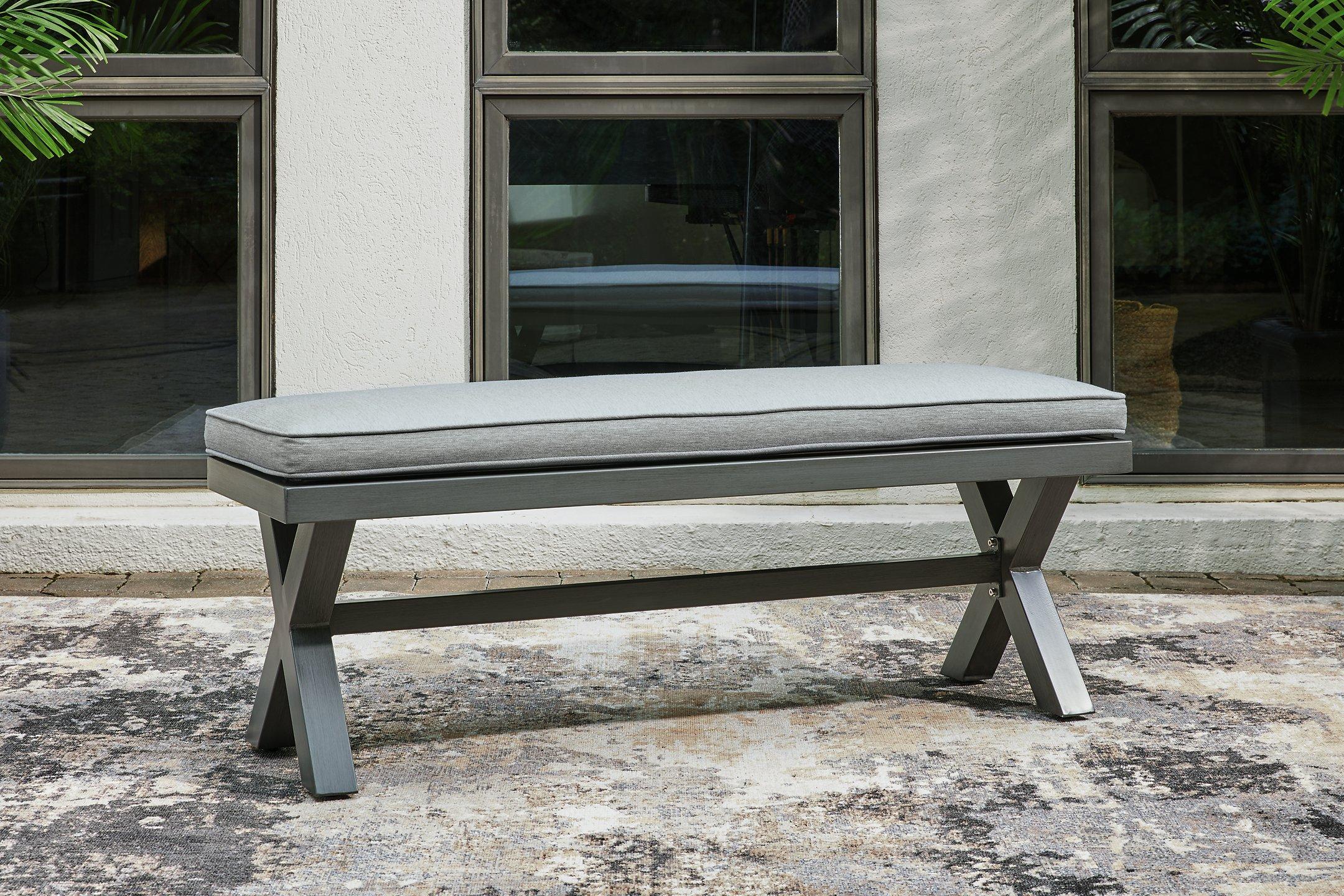 Elite Park Outdoor Bench with Cushion - Thumbnail 4