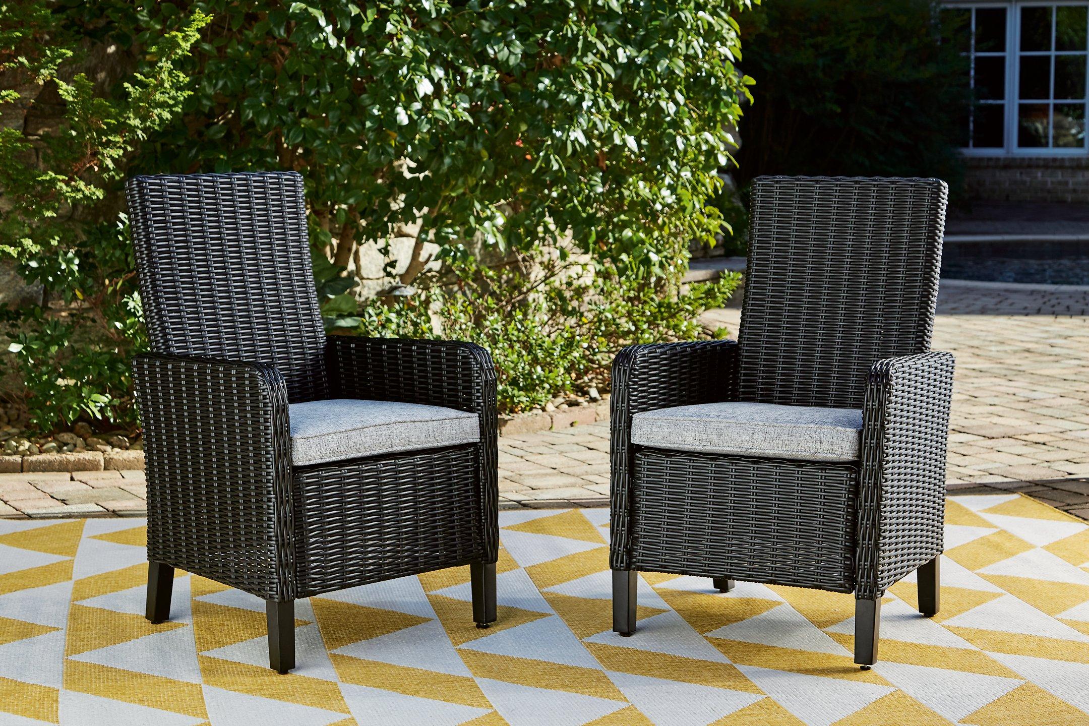 Beachcroft Outdoor Side Chair With Cushion (set of 2) - Thumbnail 4