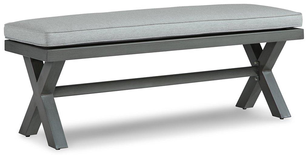 Elite Park Outdoor Bench with Cushion - Thumbnail 2