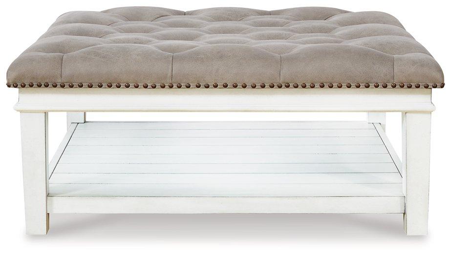 Kanwyn Upholstered Ottoman Coffee Table - Thumbnail 2