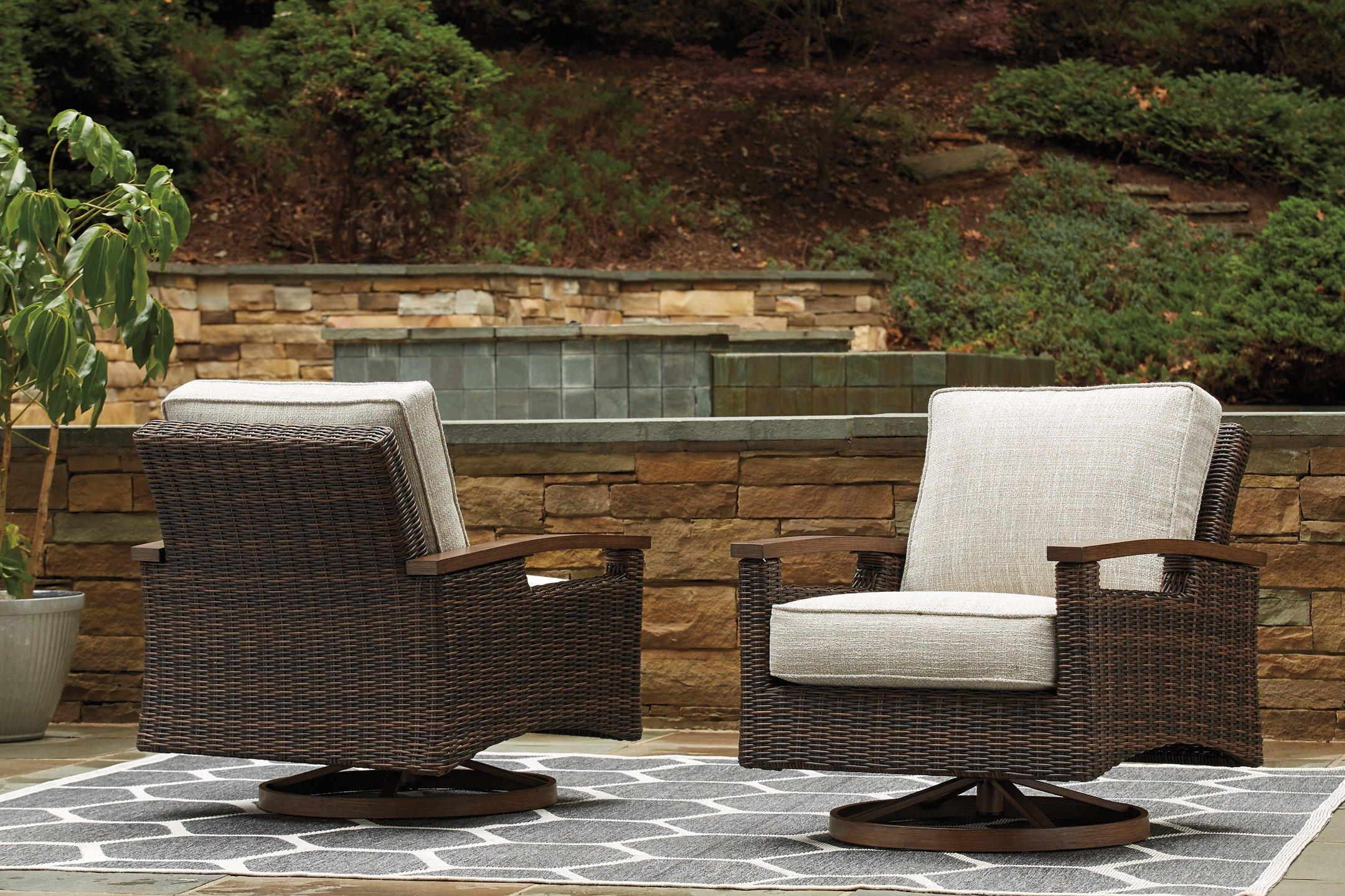 Ashley Furniture Paradise Trail Swivel Lounge Chair - Thumbnail 3