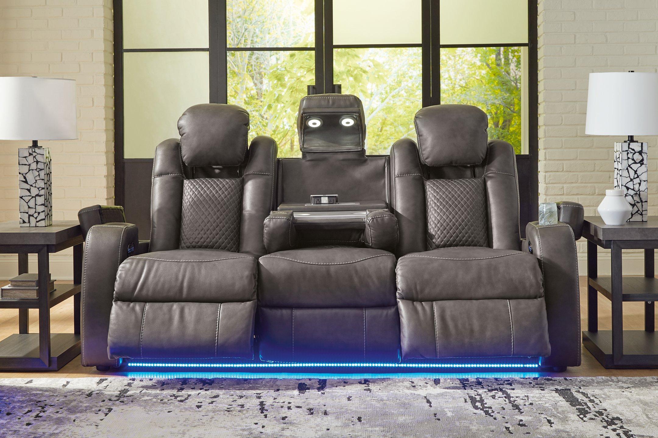 Ashley Furniture Fyne-Dyme Reclining Sofa - Thumbnail 5