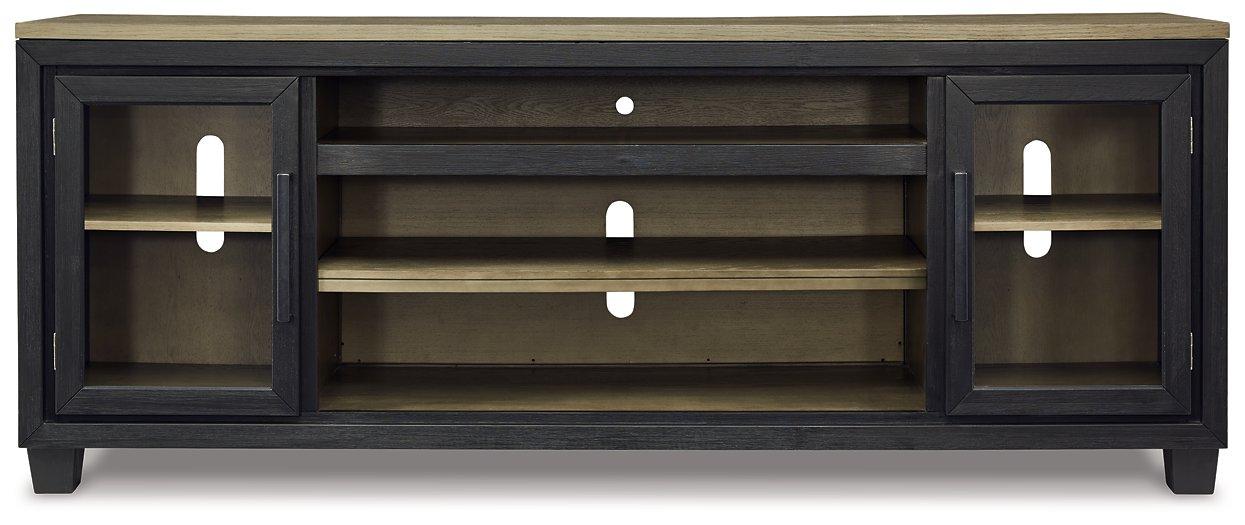 Foyland 83" TV Stand with Electric Fireplace - Thumbnail 2