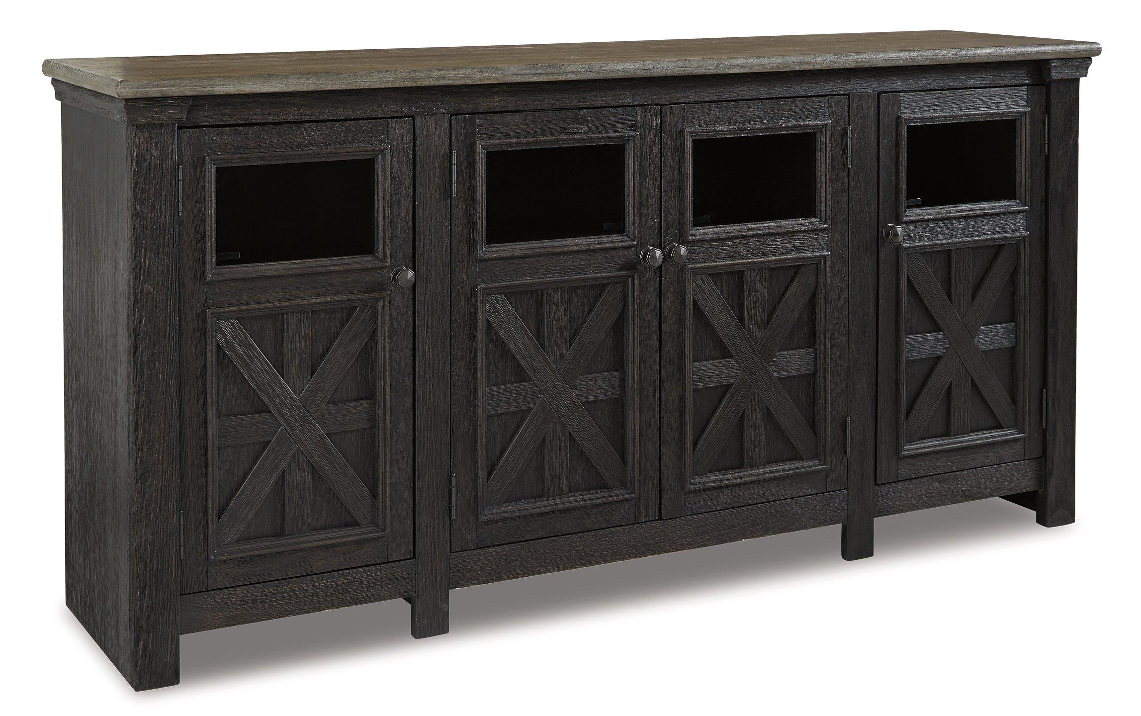 Tyler Creek 74" TV Stand - Thumbnail 2