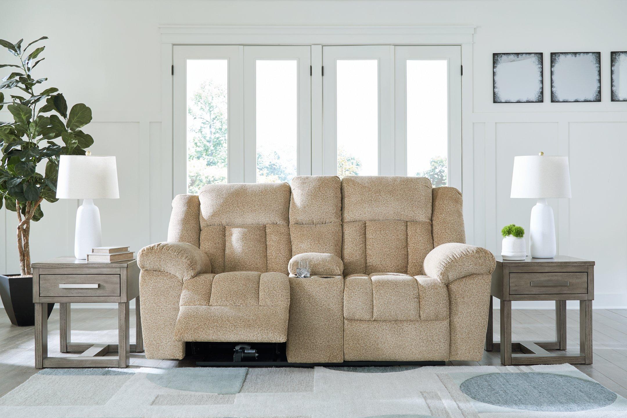 Ashley Furniture Tip-Off Reclining Loveseat - Thumbnail 4