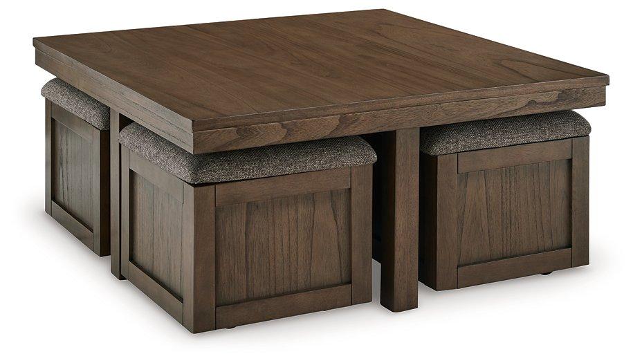 Boardernest Coffee Table with 4 Stools - Thumbnail 3