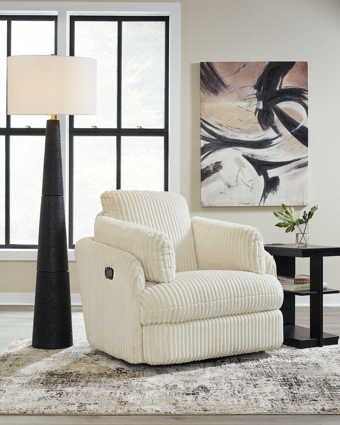 Tie-Breaker Swivel Glider Recliner - Thumbnail 2