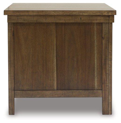 Ashley Furniture Moriville End Table - Thumbnail 4