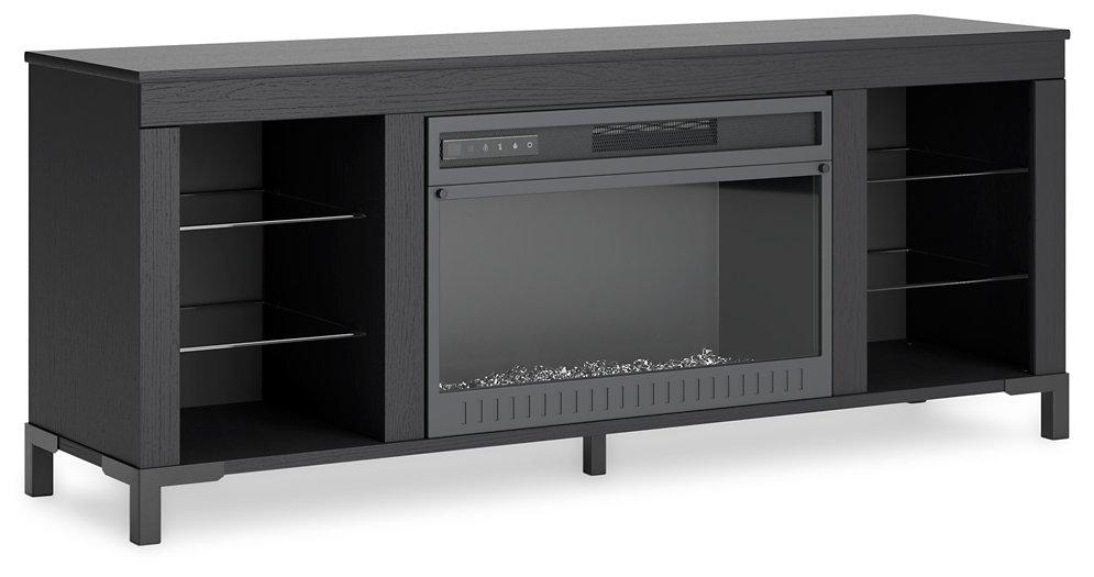 Trinell 3-Piece Entertainment Center with Electric Fireplace