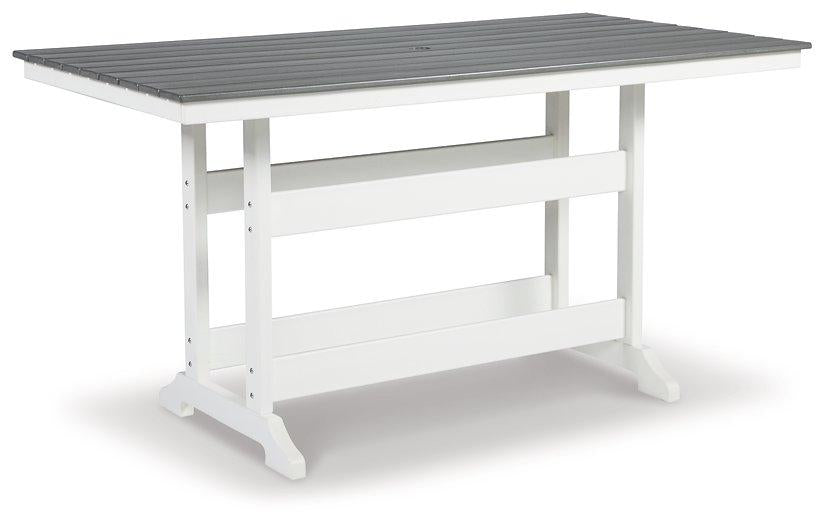 Transville Outdoor Counter Height Dining Table - Thumbnail 2