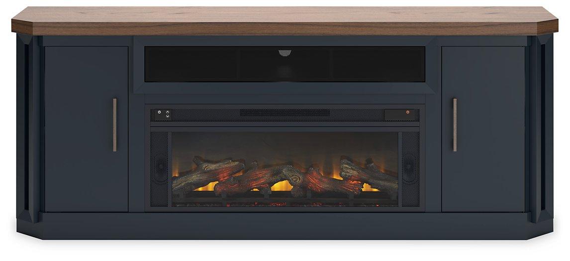 Foyland 83" TV Stand with Electric Fireplace - Thumbnail 5