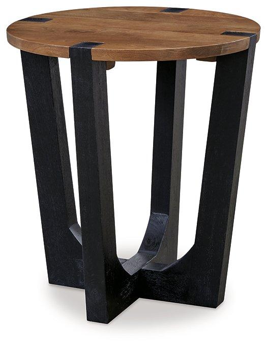 Hanneforth End Table - Thumbnail 2