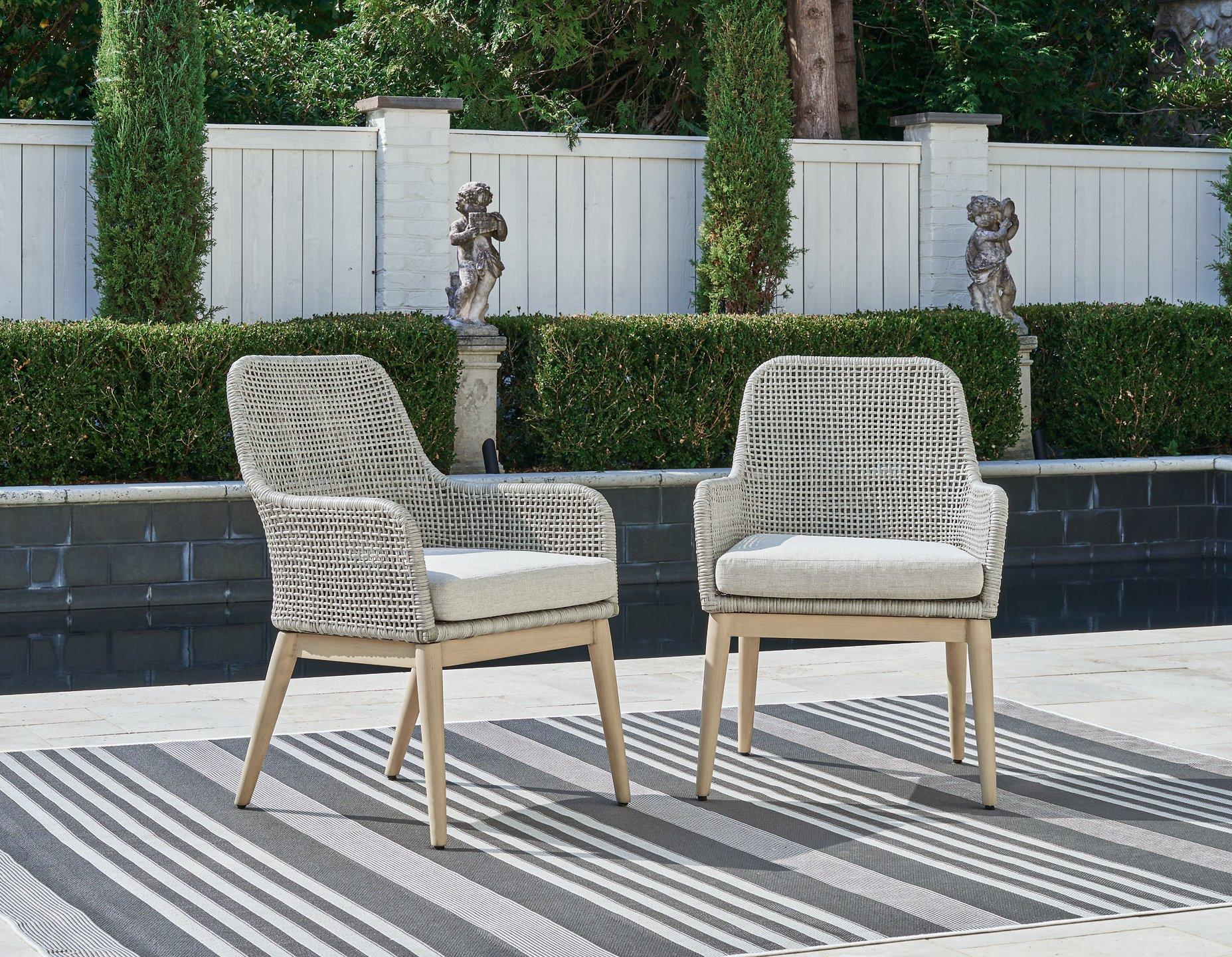 Ashley Furniture Seton Creek Outdoor Dining Arm Chair