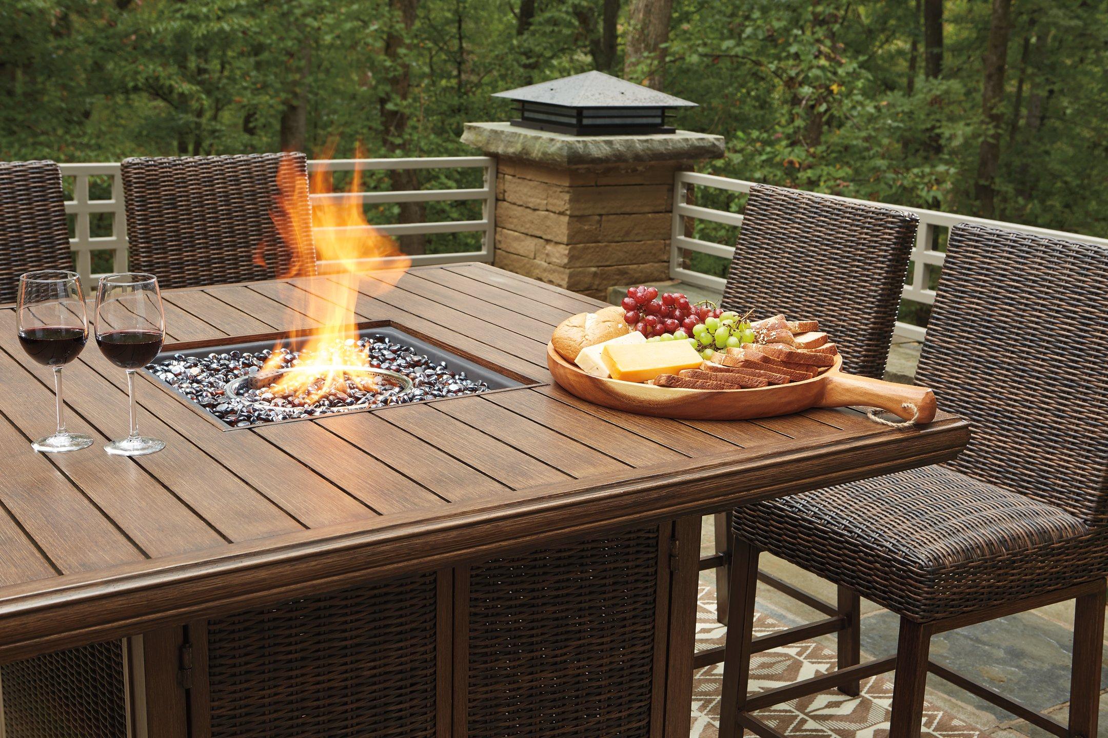 Ashley Furniture Paradise Trail Bar Table Set - Thumbnail 5