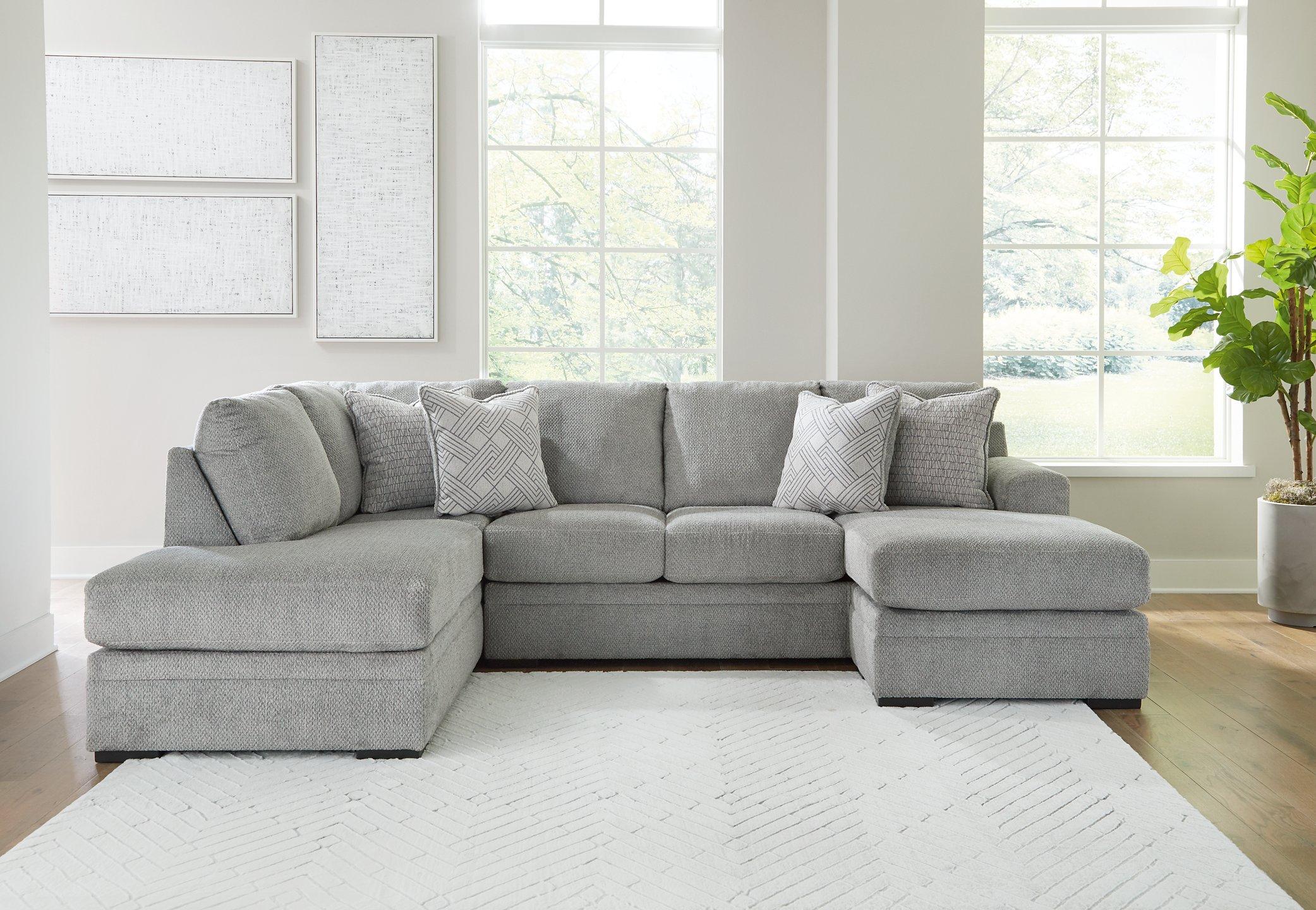 Ashley Furniture Casselbury Sectional with Chaise - Thumbnail 3