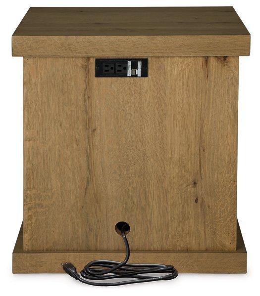 Ashley Furniture Brinstead Chairside End Table - Thumbnail 4