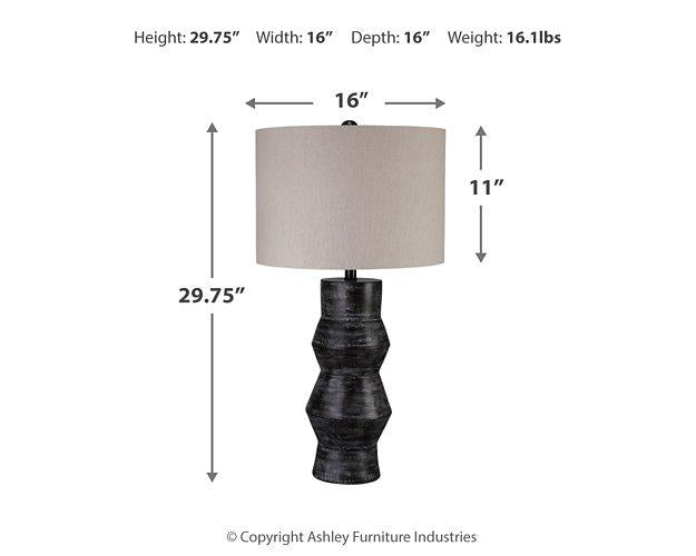 Ashley Furniture Kerbert Lamp - Thumbnail 5
