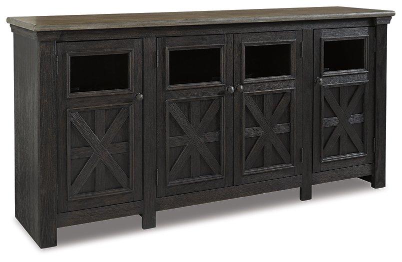 Tyler Creek 74" TV Stand - Thumbnail 3