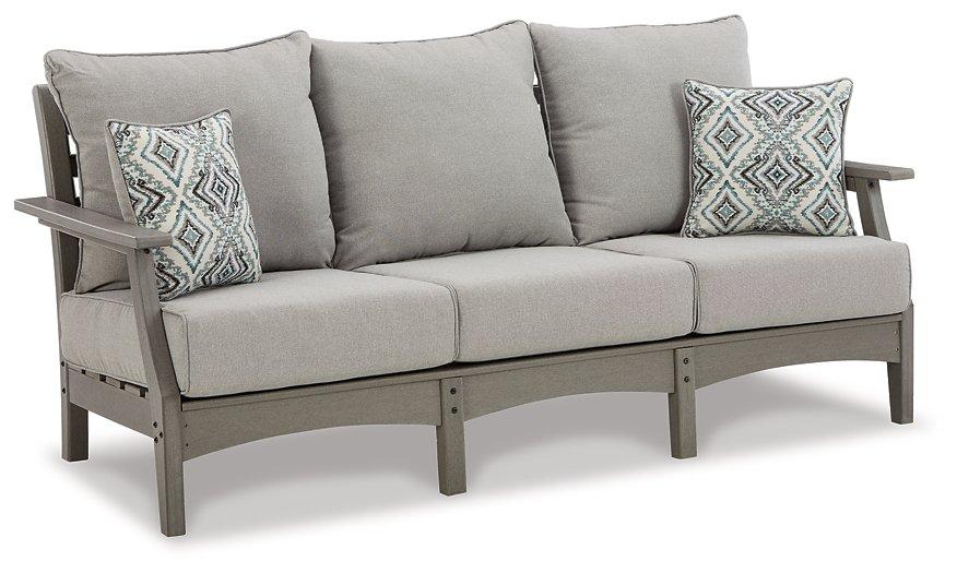 Visola Outdoor Sofa and Coffee Table - Thumbnail 4
