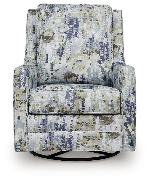 Dustinford Swivel Glider Accent Chair - Thumbnail 2