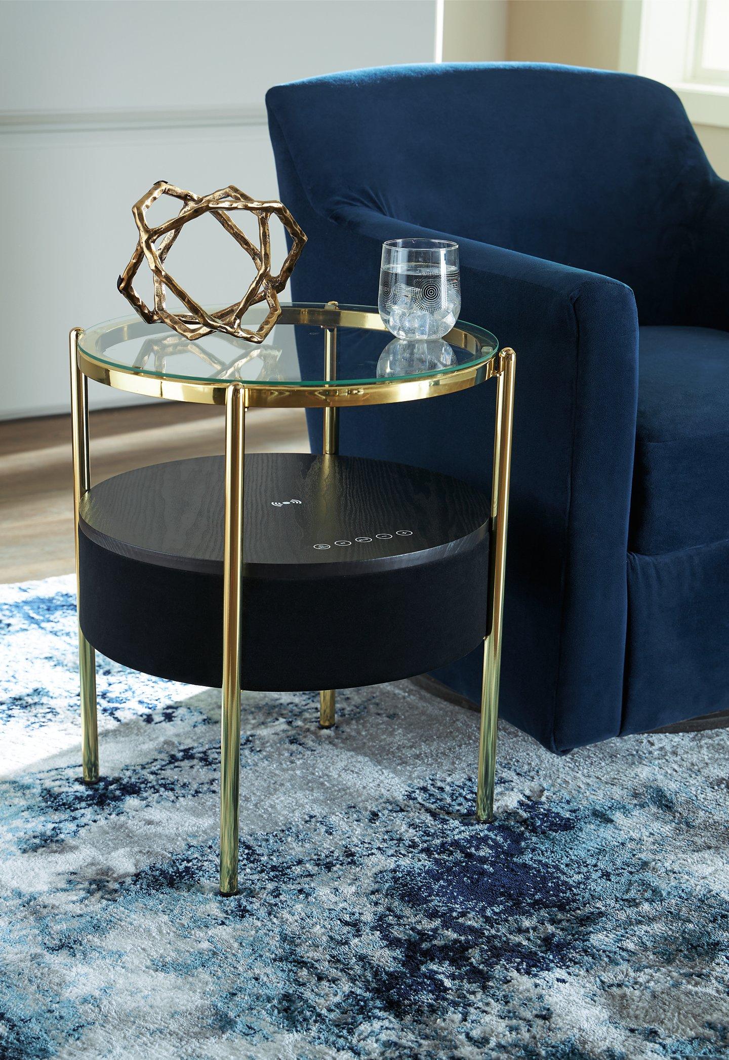 Nedman Accent Table with Speaker - Thumbnail 4