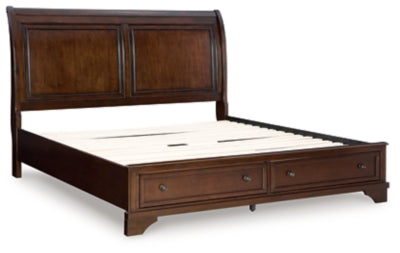 Ashley Furniture Trellington Sleigh Storage Bed - Thumbnail 4