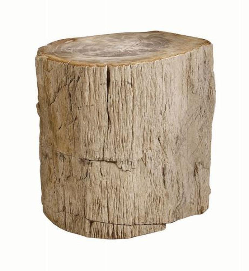 Interiors Petrified Wood Side Table 319-712