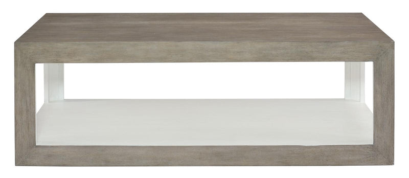 Interiors Oldham Cocktail Table in White Oak 369-021