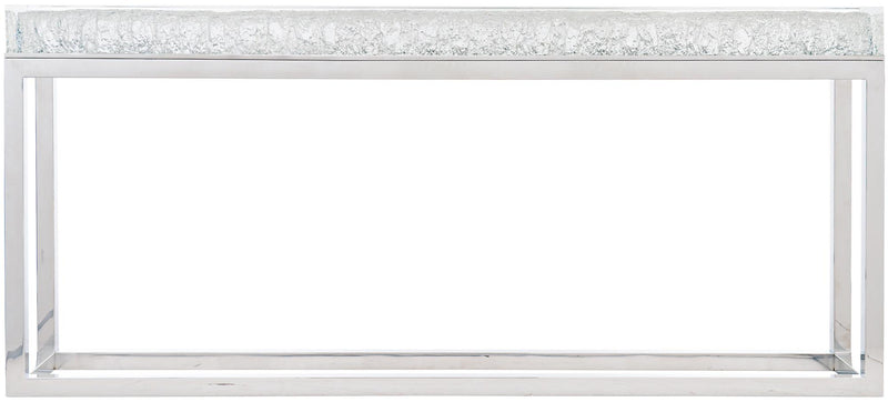 Interiors Arctic Console Table in Stainless Steel 375-903