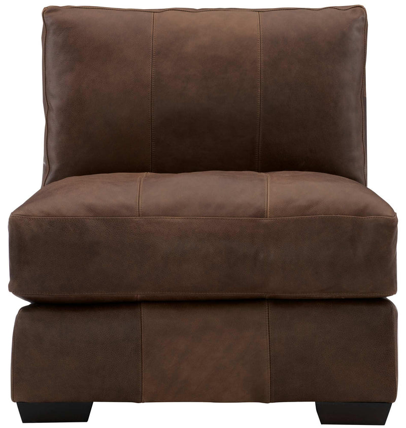 Upholstery Dawkins Leather Armless Chair 9230LO