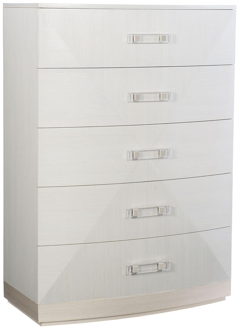 Axiom Tall Chest in Linear White 381-119