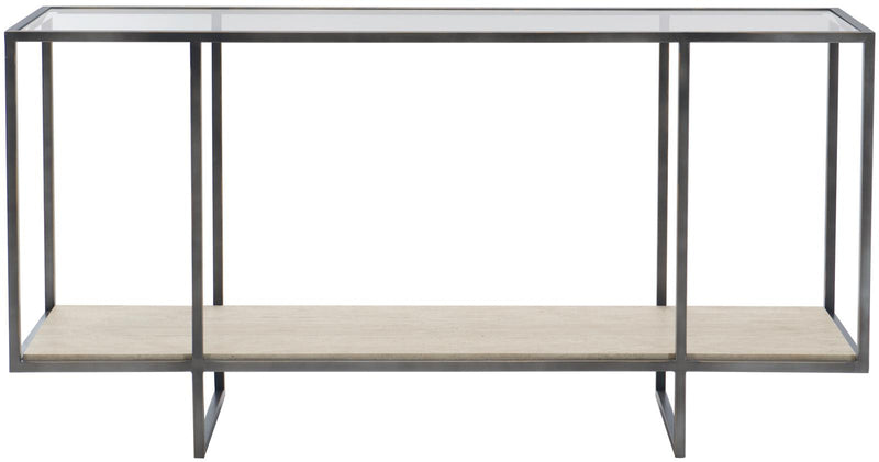 Harlow Metal Console Table in Bronze 514-910
