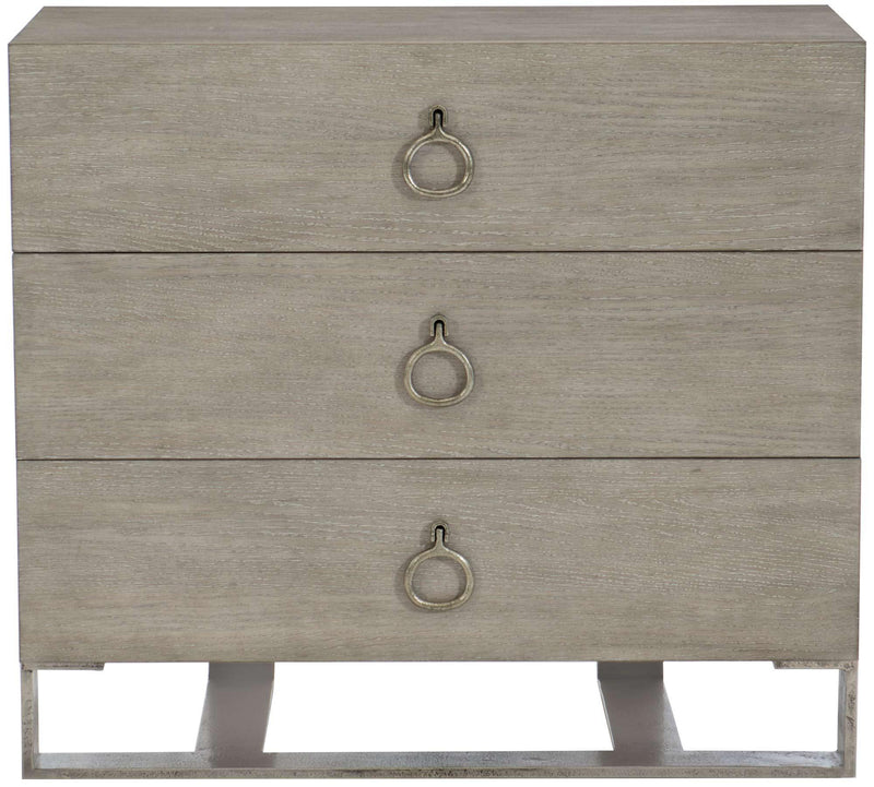 Linea Nightstand in Cerused Griege 384-232G