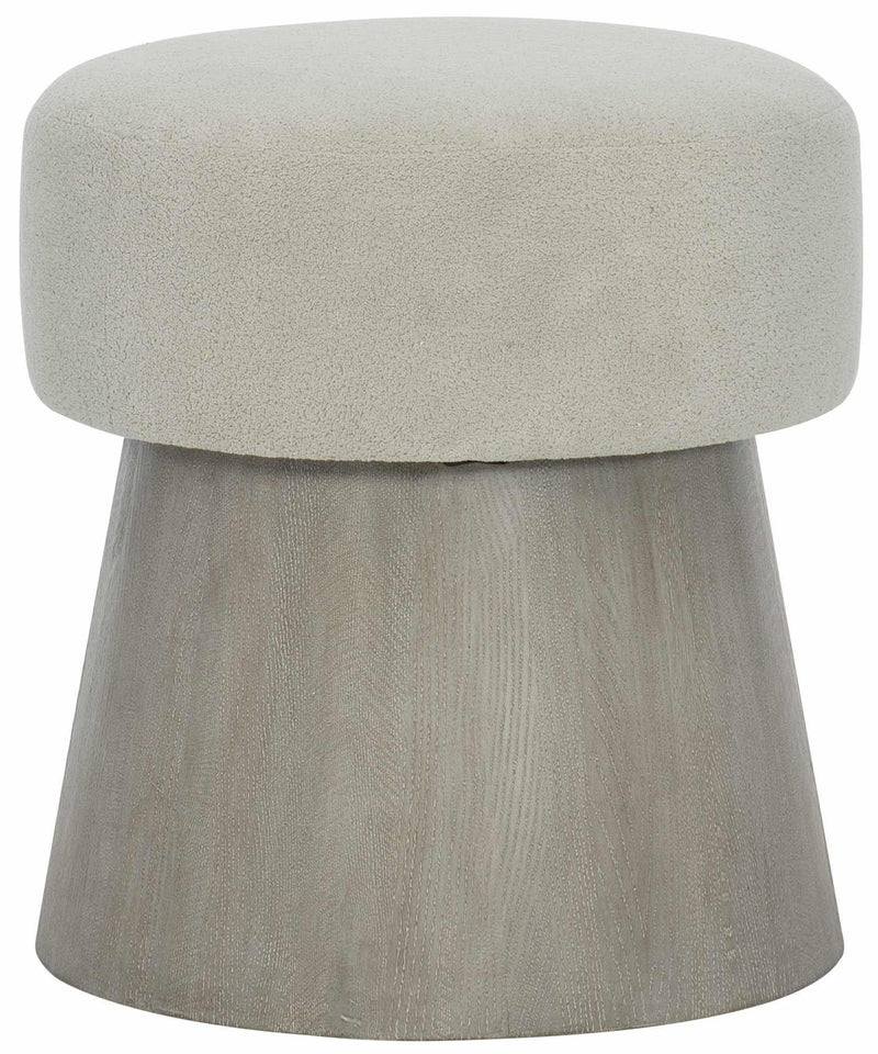 Linea Round Bench in Cerused Griege 384-507G