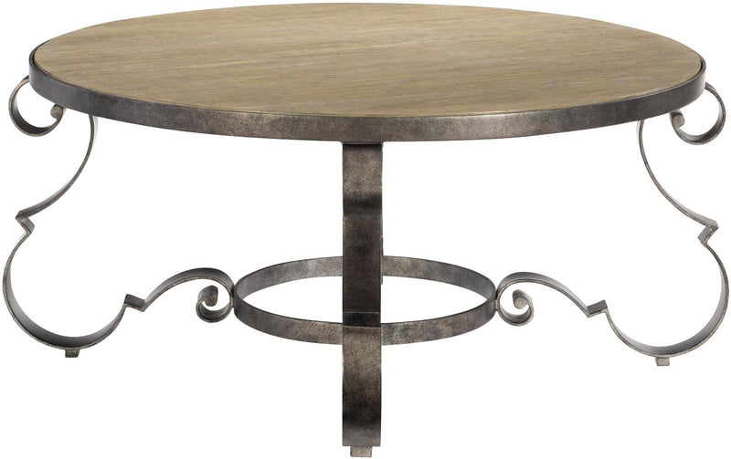 Villa Toscana Round Cocktail Table in Criollo 302-015